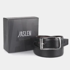 Cinturon Reversible 35Mm Piel Genui De Mujer/Hombre Jaslen En Piel Genuina -Bolsa De Moda negro marron 95 sku 16316680 21480213 xxl