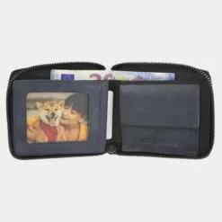 Cartera De Piel De Hombre Lois Dayton En -Bolsa De Moda negro marron sku 16667234 28010434 xxl