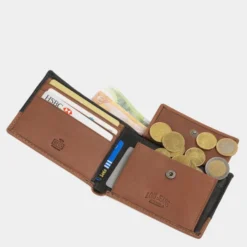 Cartera De Hombre Lois Durham En Piel -Bolsa De Moda negro tan sku 16042206 58070404 xxl