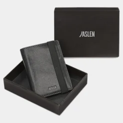 Cartera De Hombre Jaslen Billeteros Piel Jaslen En Piel -Bolsa De Moda negro tostado sku 16042076 20290141 xxl