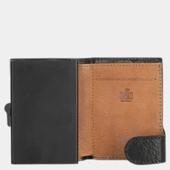 Tarjetero/Billetero De Hombre Jaslen Billeteros Piel Jaslen En Piel -Bolsa De Moda negro tostado sku 16619207 28580843 xxl