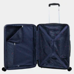 Set De 2 Maletas Trolleys Polipropileno Roma Rígidas Capacidad De 253 L + Extensible -Bolsa De Moda negro sku 16041840 48150578 xxl
