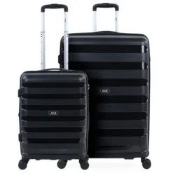 Set De 2 Maletas Trolleys Polipropileno Roma Rígidas Capacidad De 146 L + Extensible