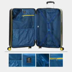 Maleta Grande Rígida Lois Modelo Zion Con Capacidad De 86 L Color -Bolsa De Moda negro sku 16041868 18030646 xxl