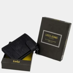 Monedero Pequeño De Hombre Lois Knight Color En Piel Con Rfid -Bolsa De Moda negro sku 16041953 17500454 xxl