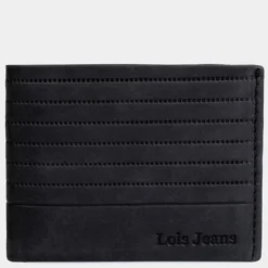 Cartera De Hombre Lois Knight Color En Piel Con Rfid -Bolsa De Moda negro sku 16041956 48540011 xxl