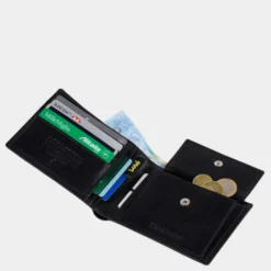 Billetero Horizontal De Hombre Lois De La Colección Eagle En Piel Genuina -Bolsa De Moda negro sku 16041975 59200979 xxl