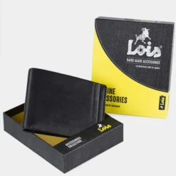 Billetero Horizontal De Hombre Lois De La Colección Eagle En Piel Genuina -Bolsa De Moda negro sku 16041975 59220202 xxl