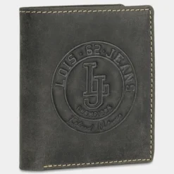 Cartera De Hombre Lois Brock En Piel