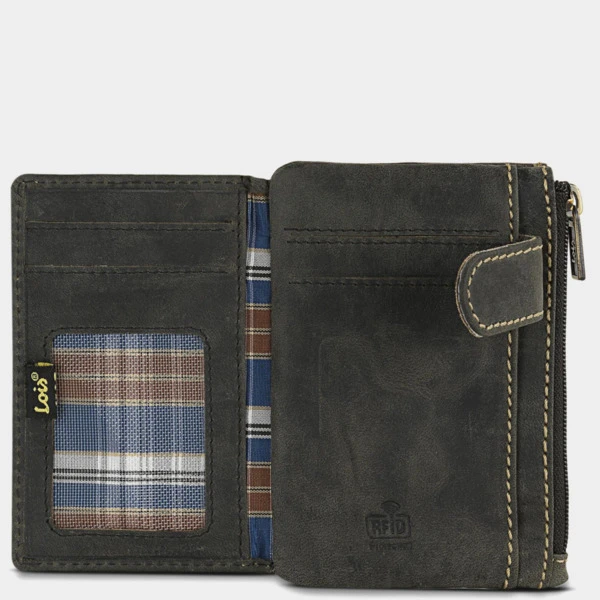 Cartera/Monedero De Hombre Lois Brock En Piel 4 Cartera/Monedero De Hombre Lois Brock En Piel - Imagen 4