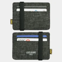 Tarjetero De Hombre Lois Harrison En Polipiel/Nylon -Bolsa De Moda negro sku 16042055 09320704 xxl