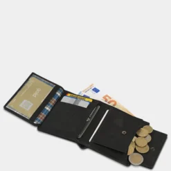 Cartera De Hombre Skpat Vintage En Piel -Bolsa De Moda negro sku 16042104 14240321 xxl