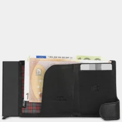 Pack Cartera/Tarjetero + Llavero -Bolsa De Moda negro sku 16042115 44460069 xxl