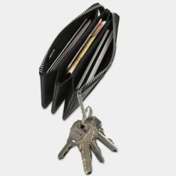 Pack Monedero Triple + Llavero Jaslen Packs Regalo Marroquineria Jaslen Sra -Bolsa De Moda negro sku 16042133 31060921 xxl