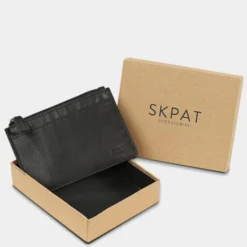 Monedero De Hombre Skpat Dundee En Piel -Bolsa De Moda negro sku 16042200 51470551 xxl