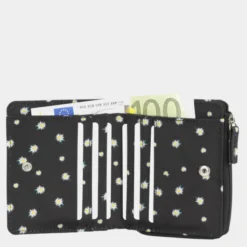 Cartera Mujer Billetero Monedero Tarjetero De Marca Skpat Con Cremallera Con Tecnología Rfid Antirrobo. Elegante Cómodo Ligero Y -Bolsa De Moda negro sku 16042241 32100711 xxl