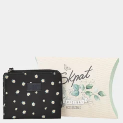 Cartera Mujer Billetero Monedero Tarjetero De Marca Skpat Con Cremallera Con Tecnología Rfid Antirrobo. Elegante Cómodo Ligero Y -Bolsa De Moda negro sku 16042241 32120780 xxl