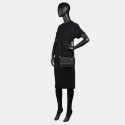 Bolso Bandolera De Mujer Lois Redwood Color En Piel Pu -Bolsa De Moda negro sku 16042255 08010189 xxl