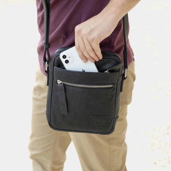 Bolso Bandolera Hombre Lois Osborn Color 2 Bolso Bandolera Hombre Lois Osborn Color - Imagen 2