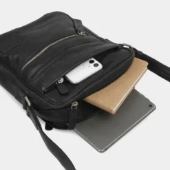 Bandolera Hombre Lois Osborn Color -Bolsa De Moda negro sku 16042267 16540062 xxl