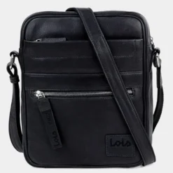 Bandolera Hombre Lois Osborn Color -Bolsa De Moda negro sku 16042267 16550069 xxl