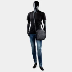 Bandolera Hombre Lois Osborn Color -Bolsa De Moda negro sku 16042267 16560180 xxl