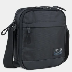 Bandolera De Hombre Jaslen Colección Rexford En Nylon/Lona