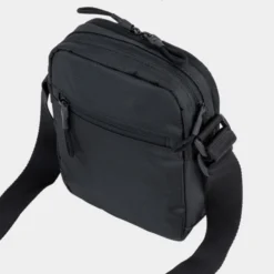 Bandolera De Hombre Jaslen Colección Rexford En Nylon/Lona -Bolsa De Moda negro sku 16042321 03280350 xxl