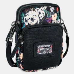 Bolso Bandolera De Mujer Cimarron Colección Quincy En Nylon-Polipiel