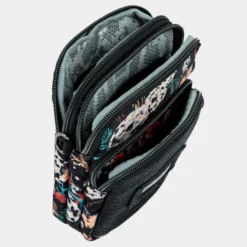 Bolso Bandolera De Mujer Cimarron Colección Quincy En Nylon-Polipiel -Bolsa De Moda negro sku 16042329 31510425 xxl