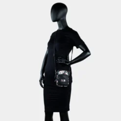 Bolso Bandolera De Mujer Cimarron Colección Quincy En Nylon-Polipiel -Bolsa De Moda negro sku 16042329 31520478 xxl