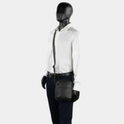 Bandolera De Hombre Jaslen Monza En Piel 14 Bandolera De Hombre Jaslen Monza En Piel -Bolsa De Moda negro sku 16042473 36100472 xxl