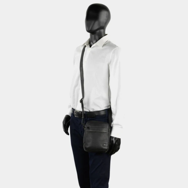 Bandolera De Hombre Jaslen Monza En Piel 5 Bandolera De Hombre Jaslen Monza En Piel - Imagen 5