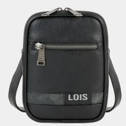 Bandolera Pequeña De Hombre Lois De Colección Grant En Polipiel -Bolsa De Moda negro sku 16064733 14590101 xxl
