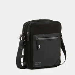 Bandolera De Mujer/Hombre Lois Galveston En Lona-Polipiel