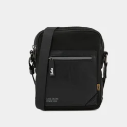 Bandolera De Mujer/Hombre Lois Galveston En Lona-Polipiel -Bolsa De Moda negro sku 16064872 17350544 xxl