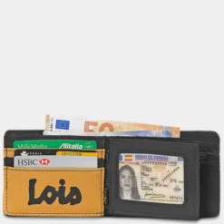 Cartera De Hombre Lois Isthmus En Polipiel -Bolsa De Moda negro sku 16091380 40380267 xxl