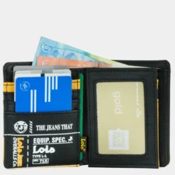 Cartera De Hombre Lois Isthmus En Polipiel/Nylon -Bolsa De Moda negro sku 16149999 41310004 xxl