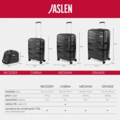 Maleta 70Cm -Bolsa De Moda negro sku 16168558 26500222 xxl