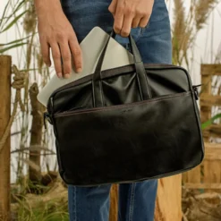 Maletin Portadocumentos De Hombre Jaslen Gloucester En Polipiel -Bolsa De Moda negro sku 16265502 30530070 xxl