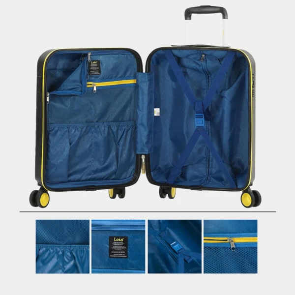 Juego De Maletas (Cabina Y Mediana) Lois Rígidas Con Capacidad De 90 L Color 14 Juego De Maletas (Cabina Y Mediana) Lois Rígidas Con Capacidad De 90 L Color - Imagen 14