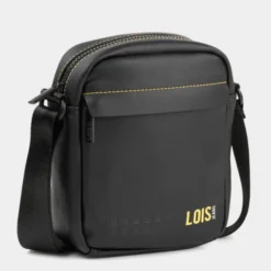 Bandolera De Mujer/Hombre Lois Layton En Polipiel