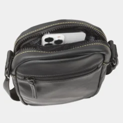 Bandolera De Mujer/Hombre Lois Layton En Polipiel -Bolsa De Moda negro sku 16438014 45290161 xxl