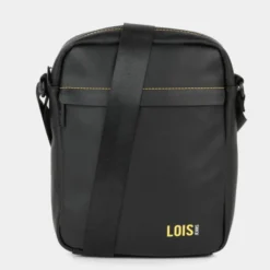 Bandolera Porta Tablet De Mujer/Hombre Lois Layton En Polipiel -Bolsa De Moda negro sku 16438018 15410321 xxl