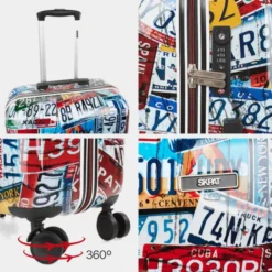 Maleta 60Cm Skpat City -Bolsa De Moda negro sku 16493067 13520631 xxl