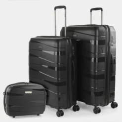 Maletas Mediana Stuttgart Rigida/Blanda Con Capacidad De 92 L -Bolsa De Moda negro sku 16493186 54320629 xxl