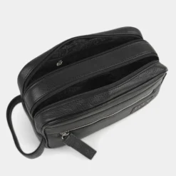 Neceser Piel 2 Cremalleras Lois Osborn -Bolsa De Moda negro sku 16493187 07440898 xxl