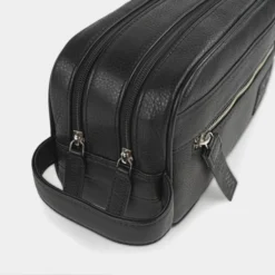 Neceser Piel 2 Cremalleras Lois Osborn -Bolsa De Moda negro sku 16493187 07450932 xxl