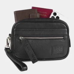 Bolso De Mano Piel Lois Osborn -Bolsa De Moda negro sku 16493189 17580288 xxl