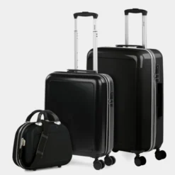 Maletas Mediana Stickers Rigida/Blanda Con Capacidad De L